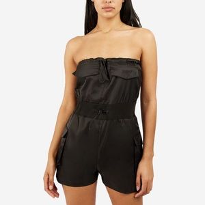🆕 Nylon Cargo Romper